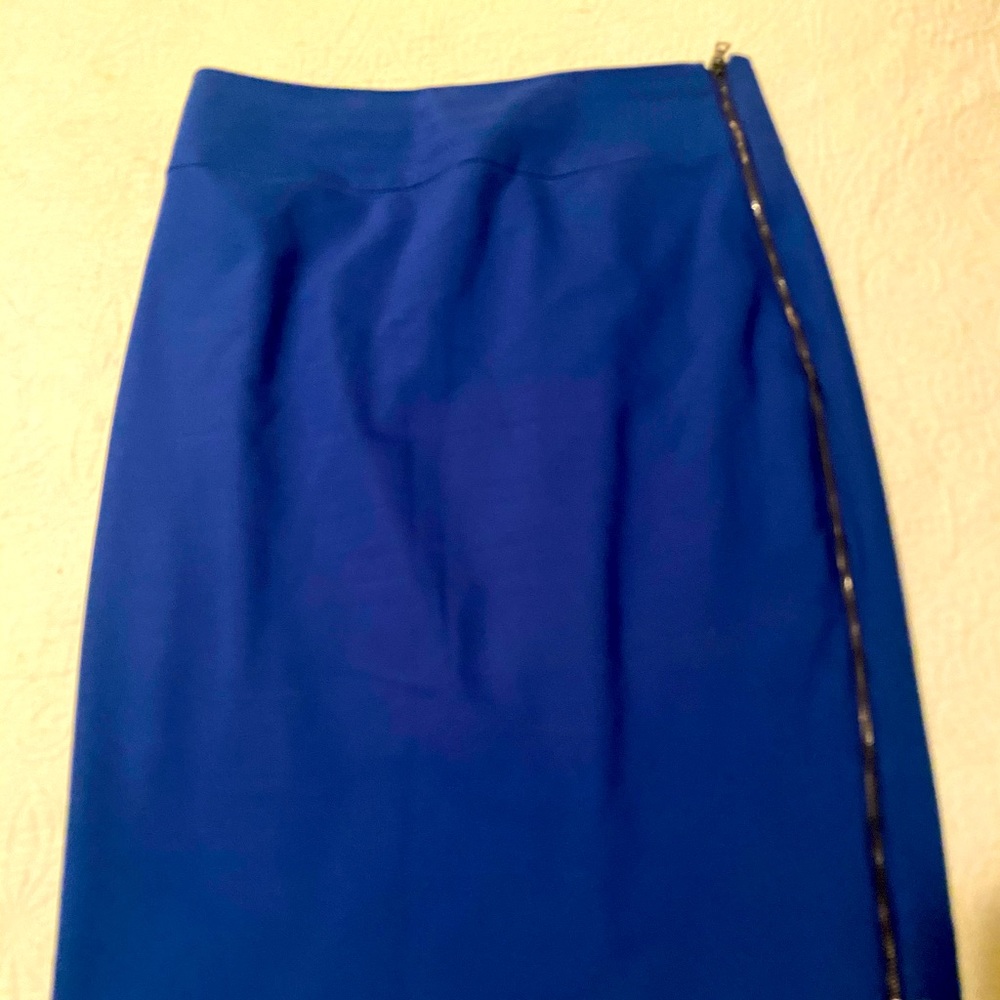 Electric Blue pencil skirt